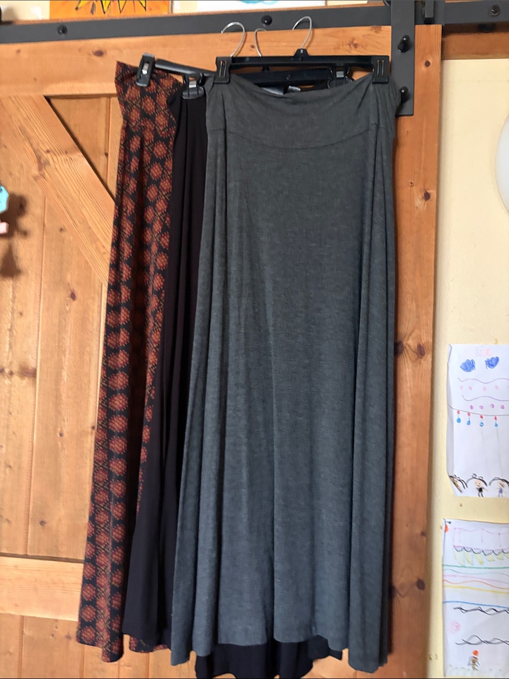 Multiples  Maxi Skirt with Flowing Silhouette